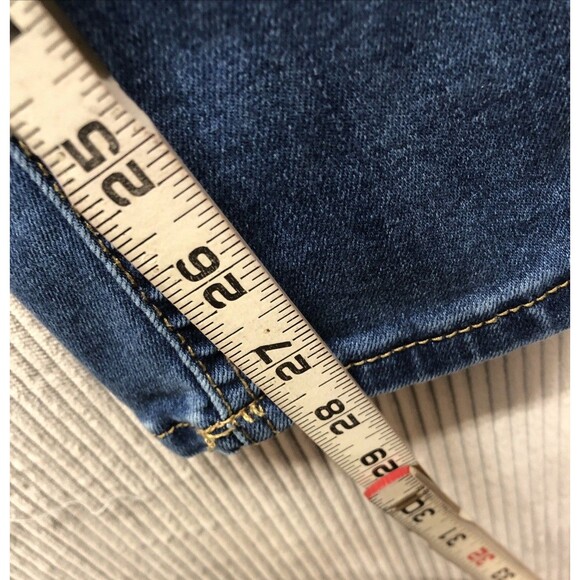 Wax Jeans Butt I love You Juniors Size 9 Distressed Double Button Fly - Picture 8 of 15